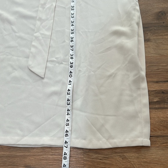 STELEN SEMI SHEER DRESS SIZE M TAN  SLEEVELESS NEW - Picture 7 of 10